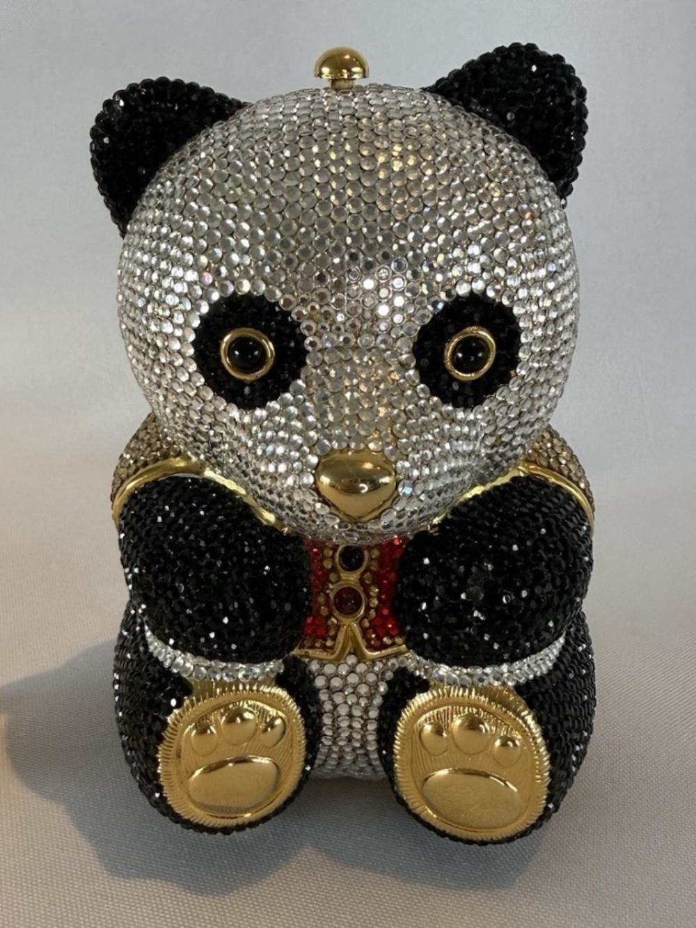 Judith Leiber Panda Teddy Bear Minaudière